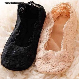 [tinchilinghb] calcetines de encaje de algodón para mujer, calcetines invisibles, calcetines de barco, calcetines [calientes]