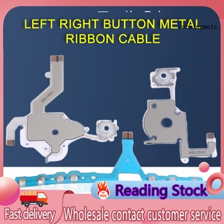 Turk_Sensible Cable de botón izquierdo derecho botón de Metal cinta flexible piezas de repuesto de reparación para PSP3000