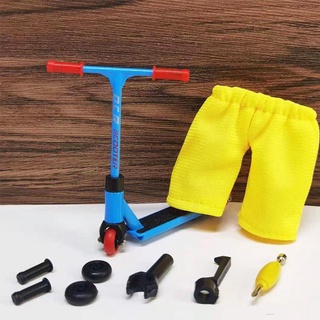 Mini Liga De Dedo Scooter Scooter+pantalones+ropa De repuesto De juguete Kirin.Br