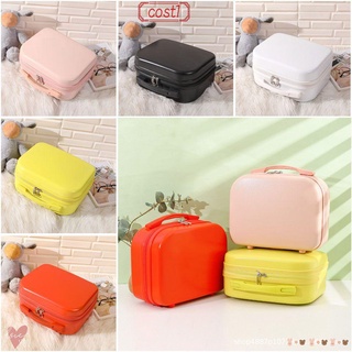 COST1 Women Travel Bags 14 Inches Women Suitcases Mini Suitcase Carry On Make Up Men Short Trip High Quality Luggage (1)
