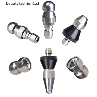[new] Spray Sewer Cleaner Pressure Drain Washer Nozzle Pipe Dredging 1/4inch Thread [beautyfashion1]