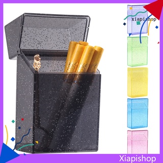 Cigarrera De Plástico xp Transparente Portátil brillante Para cigarrillos