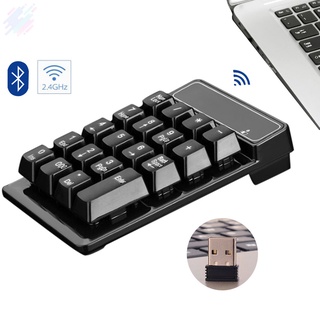 2.4ghz mini usb inalámbrico teclado numérico 19 teclas número pad receptor para windows xp/7/ 8 portátil pc computadora