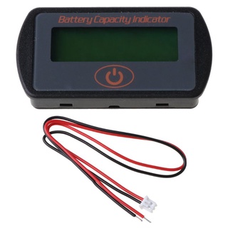 chal 12v 24v lcd capacidad de la batería voltímetro probador indicador coche plomo-ácido litio