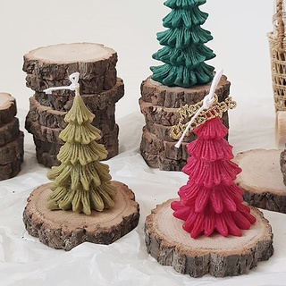 Molde de silicona para árbol de navidad, decoración de navidad, molde de pastel, bricolaje, creativo, aromaterapia, cera, utensilios para hornear