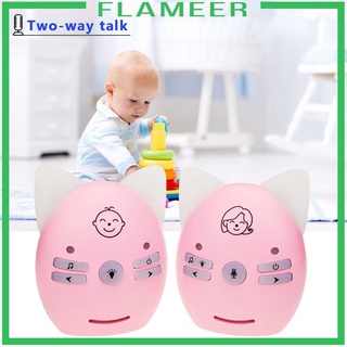 [FLAMEER] Baby Cry Detector de bebé Monitor portátil de dos vías hablarnos enchufe azul enchufe de ee.uu.
