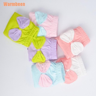 (Warmbeen) niños 100% algodón ropa interior bragas niñas bebé bebé lindo gran arco pantalones cortos (8)