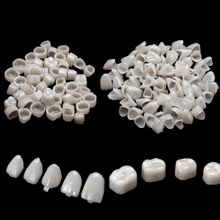 heasonndiu 2 paquetes de material de corona temporal dental para carillas de dientes anteriores + molar nuevo cl