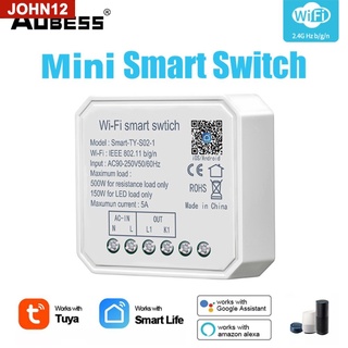 Tuya WiFi Mini Smart DIY Interruptor De Luz Módulo 1/2 Pandilla Life Control Remoto Trabajo Con Alexa Google Home john12 . cl