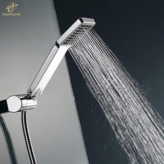Durable hogar cuarto de baño lluvia grifo de ducha cuadrado cabeza de ducha herramienta (1)