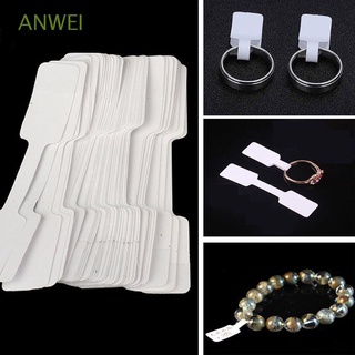 Anwei calcomanía blanca blanca Para exhibición De joyas/Etiquetas De precio De Papel (1)