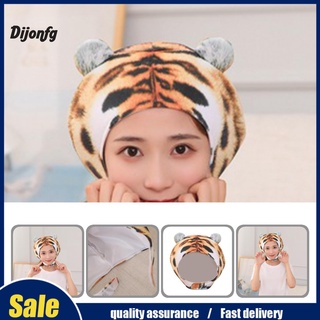 Sombrero de peluche suave tigre suave sombrero de felpa de moda gorra llamativo para niña