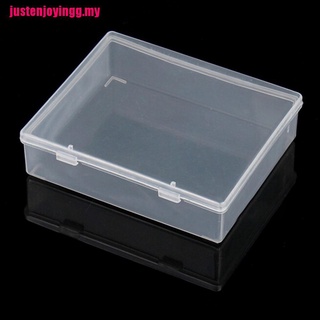 [hotd] Caja de piezas cajas de plástico transparente contenedor componente de almacenamiento cajas de herramientas