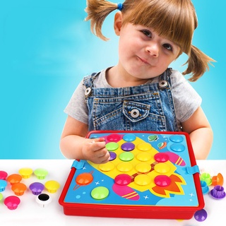 [kaou] colorido hongo uñas 12 imágenes mosaico rompecabezas niños juguete educativo