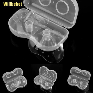 [Willbehot] 2 pzs protectores de silicona para pezones/protectores de protección para madres/madres [caliente]
