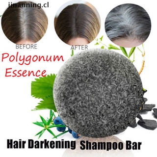 aning 1pc champú oscurecimiento del cabello hecho a mano jabón orgánico natural acondicionador reparación cuidado.