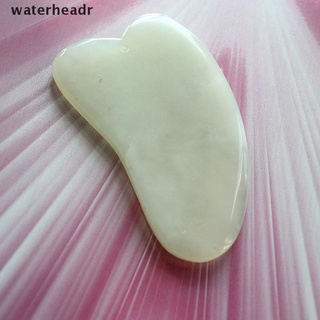 (waterheadr) tratamiento facial masaje corporal raspado chino natural jade raspado herramienta en venta
