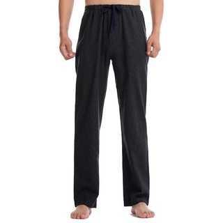 Khh-Hombres pijama pantalones, masculinos cuadros elásticos de cintura alta pantalones ropa de dormir para primavera otoño, M/L/XL/XXL (5)