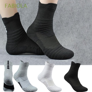 fabiola calcetines de baloncesto para hombre/calcetines gruesos para correr/calcetines de toalla/deportes de algodón al aire libre/medias medias multicolor