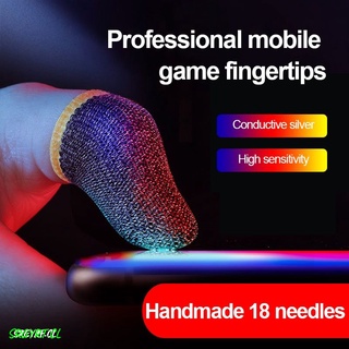SRGYRT Gaming Finger Sleeve Mobile Screen Game Controller Sweatproof Gloves PUBG COD Assist artifact SRGYRT