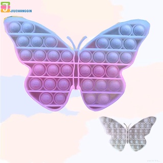 Pop It mariposas reutilizables de silicona Para niños adultos Aliviar el estrés fantástico JIUSHANGGIN