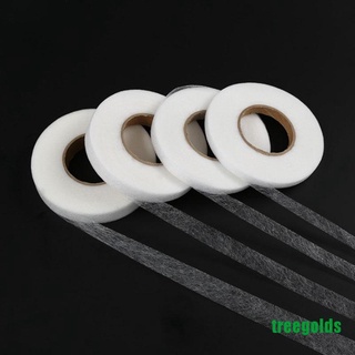 [Treegolds] 70 yardas cinta adhesiva de dobladillo de hierro en tela de costura cinta de fusión blanco