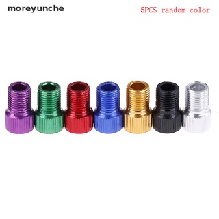Moreyunche 5Pc presta to schrader valve adapter converter road bike cycle bicycle pump tube CL