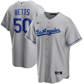 Mlb Jersey - Camisa Jogador Em Casa Branca Los Angeles Dodgers 2020