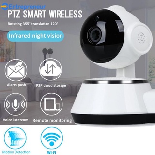 Wifi Cámara De Vigilancia De Seguridad Del Hogar CCTV Inalámbrica IR Monitor De Visión Nocturna Robot Bebé Videocámaras [Es]