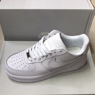 Nike Air Force 1 OEM All White for Ladies with Freebies