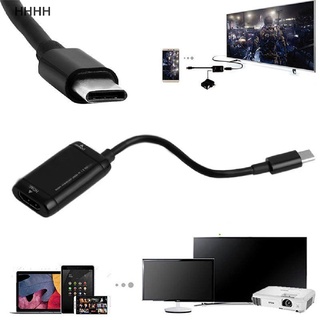 [WYL] Usb-c tipo C a HDMI adaptador Cable USB para MHL teléfono Android Tablet negro **