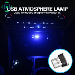 mini luz led usb flexible/lámpara colorida atmósferas/luz brillante/estilo de coche