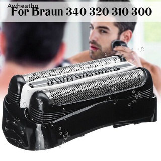 awheathg para braun 32b 32s 21b series 3 310s 320s 340s 3010s cabeza de papel de afeitar de repuesto *venta caliente