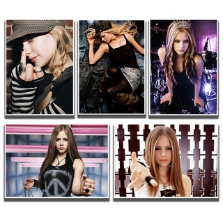 Póster De Estrella Europea Y Americana Avril Lavigne Familia Arte Decoración