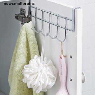 Jorones 5 Gancho Gancho De Metal colgador De puerta De cocina armario almacenamiento suministros toallas Nsb (3)