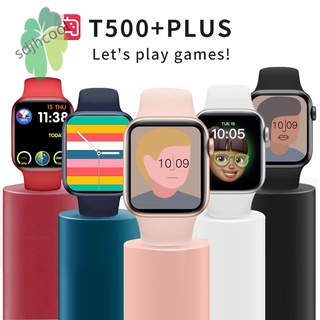 T500 Plus Smartwatch para Android IOS Impermeables Relojes Bluetooth USB llamada Deporte Fitness Jam Tangan Pintar