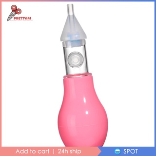 [prettyia1] limpiador nasal de silicona para bebé, aspirador nasal, mocos, ventosa
