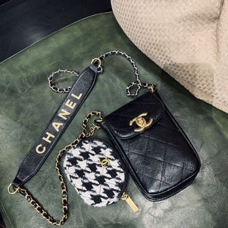 Chanel Sling Bag Teléfono Móvil Bolsa De Cadena Temperamento Con Pequeña (1)
