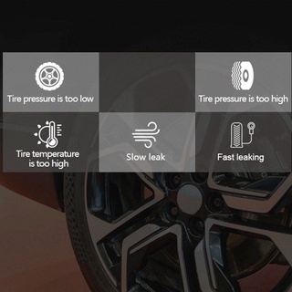td1 sistema de monitoreo de presión de neumáticos de coche con 4 sensor externo tpms pantalla lcd