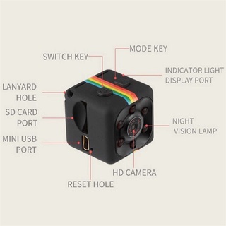 mini sq11 dvr cámara full hd cmos 720p mini cam ir visión nocturna videocámara