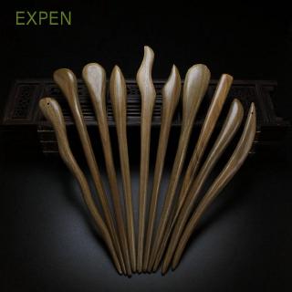 expen chino japonés tallado de madera hecha a mano palillo de pelo (1)