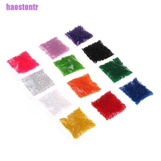 🔥Stock listo🔥[haostontr] 500 cuentas de 2.6 mm Mini Hama Beads One Bag Perler Beads juguetes niños regalo de navidad (3)