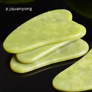 Pjquanyong Jade rodillo Gua Sha rascador conjunto para cara raspado piedra herramienta Anti arrugas