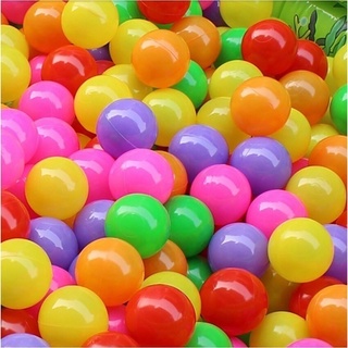 [kaou] 50 piezas de bebé colorido de plástico suave piscina océano ola bola al aire libre juguetes divertidos