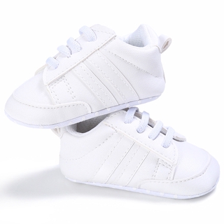 Blanco recién nacido zapatos de bautismo de bebé zapatos de bautizo para niños niñas cruz iglesia suela suave zapatos blancos 0-18 meses (8)