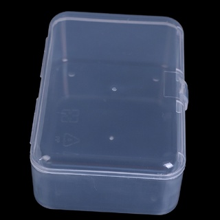 [firstmeethg] caja de embalaje de 9 x 6 x 3,2 cm, caja de almacenamiento de plástico transparente, caja de material pp
