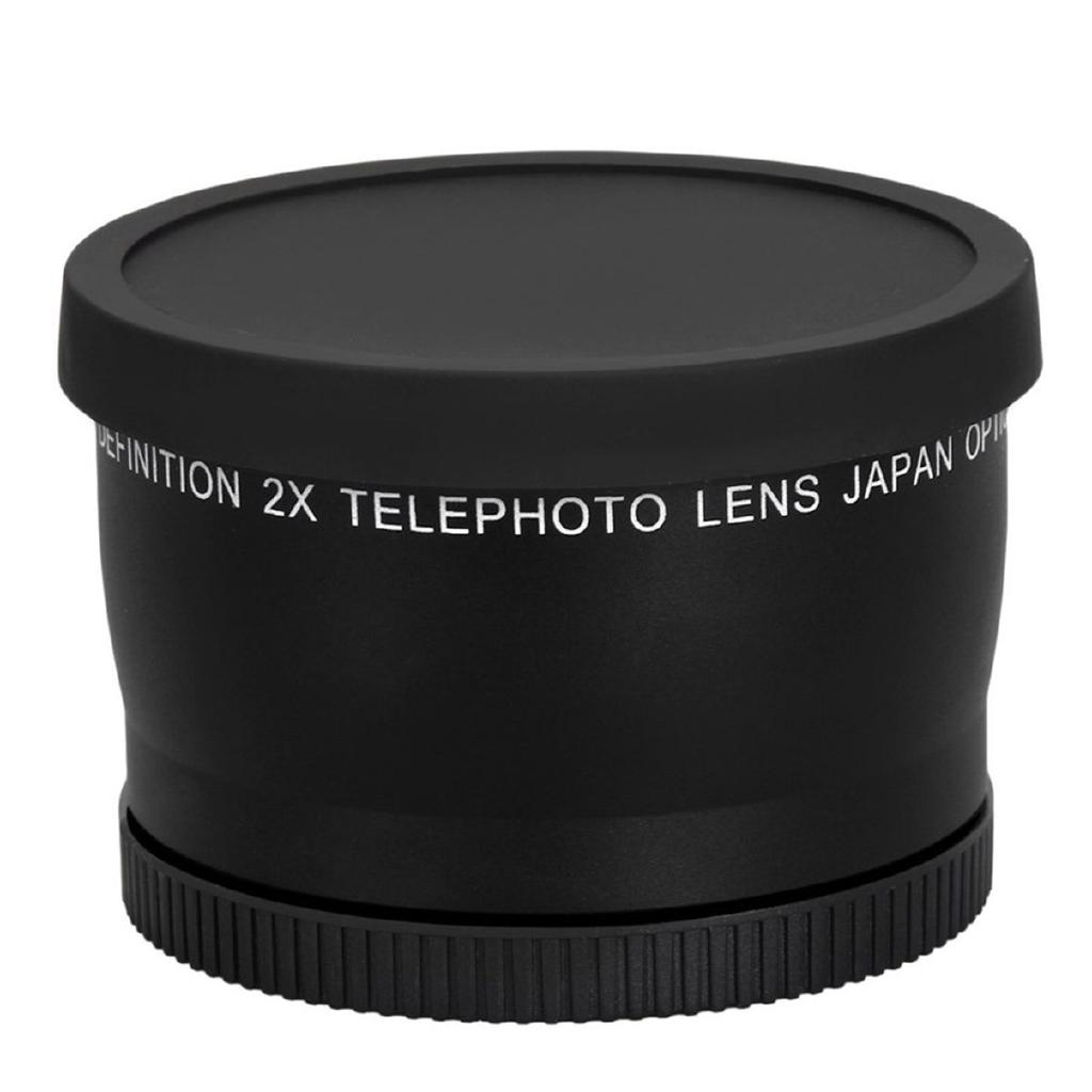 2.0x 52mm 58mm teleobjetivo para Nikon D90 D80 D700 D3000 D3100 D3200 D5000