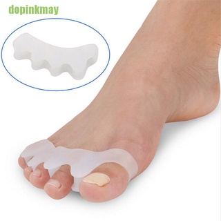dopinkmay 1 par de separadores de dedos de los pies de Gel ortopédicos alinean los dedos correctos superpuestos PAC