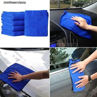 jointflowersfancy 5 unids/10pcs microfibra lavado toallas limpias limpieza de coche duster paño suave toalla de coche cbg