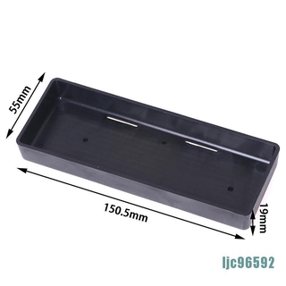 [ljc96592] caja de plástico de la caja de la batería del soporte de la bandeja de la caja de almacenamiento de la batería para 1/10 1/8 RC coches (6)